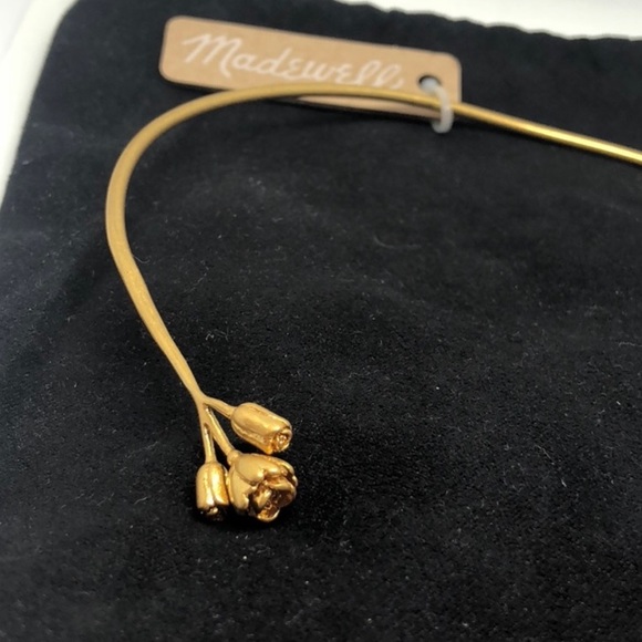 ISO: Madewell Flower Bud Choker Necklace - Picture 3 of 3